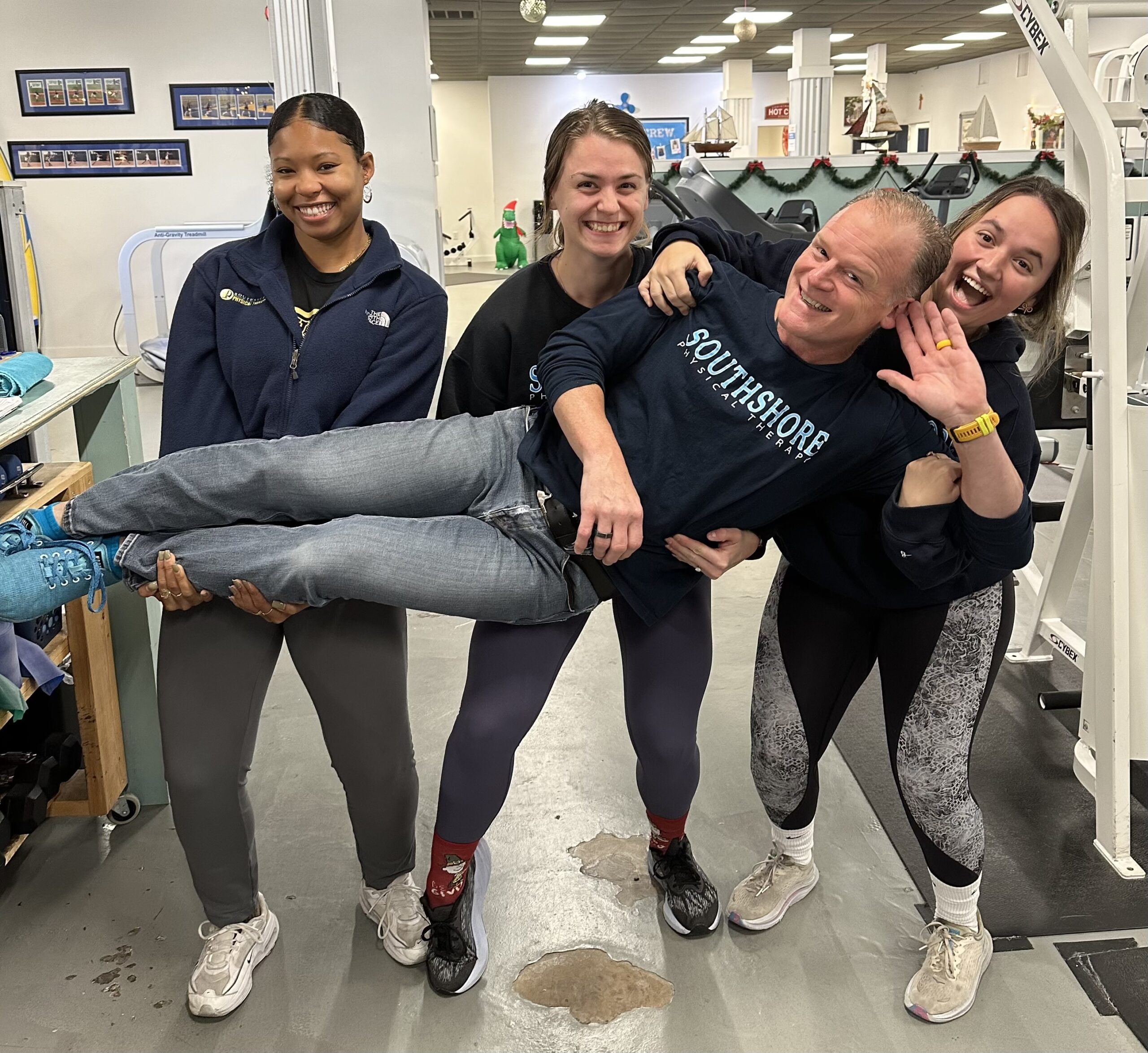 Southshore Physical Therapy, Metairie Louisiana, Lee Couret, Therese Schiro, Maddie Evans, Tyra Watkins