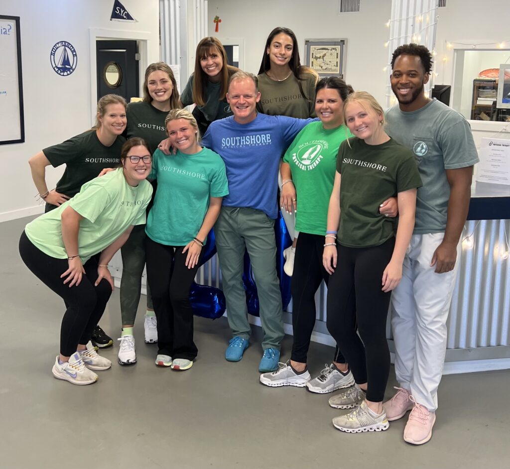 Southshore-Physical-Therapy_Metairie-Louisiana_National-Avocado-Day_green-clothes_smiling-staff